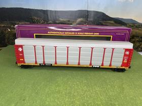 20-90392g Mth 20-90392d Premier Santa Fe Autocarrier Corrugatedcar Nib Rated C9 Factory