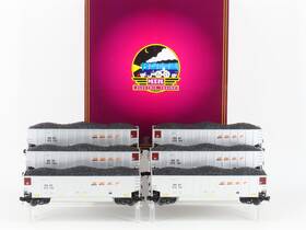 20-90740 Mth O Gauge 3-rail Bnsf Railway Coalporter Hopper With Load 6-car Set