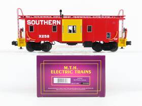 20-91045 Mth O Gauge 3-rail Sou Southern Bay Window Caboose #x258 Lighted