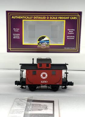 Mth 20-91186 Premier Western Maryland Bobber Caboose #1250 O Gauge New Wm