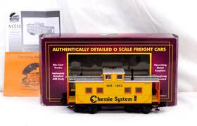20-91263 Mth Chessie Steel Center Cupola Caboose Wm1893 Premier 2002 1/48 Mthrrc