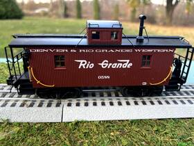 20-91358 Mth Premier O Gauge Denver Rio Grande N-6b Caboose #0588