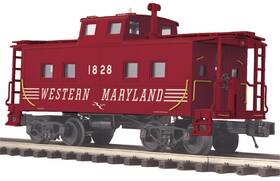 20-91577 Mth Premier Western Maryland Steel Caboose Center Cupola O-scale #1828 20-91577 Mth Premier Western Maryland Steel Caboose Center Cupola O-scale #1828