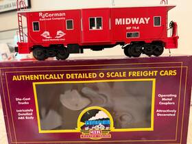Mth 20-91641 Rj Corman Bay Window Caboose Nib