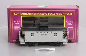 20-91646 Mth O Pennsylvania Premier N-6b Caboose Without Perating Signal Man #492414