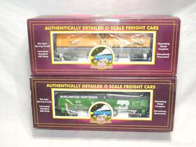 Mt-9200l Mth 20-9200 Two O Tank Cars Bn #mt-9200l And D&rgw #mt9201l Both Lnib