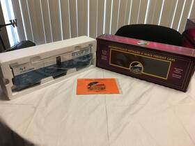 20-93514 Mth Evans #121 50ft Dbl. Door Plugged Boxcar O Scale