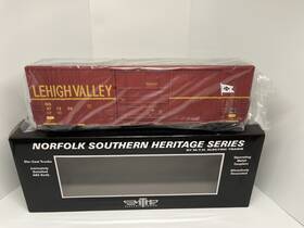 20-93572 Mth Lehigh Valley Ns Heritage 50ft High Cube Boxcar #471204 Inch O 3 Rail