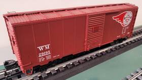20-93630 Mth Trains P/n Western Maryland 40ft Aar Box Car Road # 29195