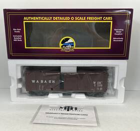 20-93969 Mth Premier Wabash 40 Single Sheathed Box Car O New #87086 Exclusive # 20-93969 Mth Premier Wabash 40 Single Sheathed Box Car O New #87086 Exclusive #