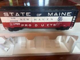 20-94210 Mth State Of Maine - Operating Ice Reefer With Smoke Unloads O Scale Premier New