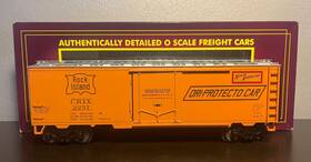 20-94481 Mth O Gauge Rock Island Orange Reefer Dri-protecto Car Crix #2257 New