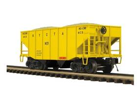 20-95729 Mth Premier #w271 Nycta 2-bay Fish Belly Hopper With Coal Load - New