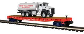 20-95804 Mth O Donald J. Trump Premier Flat Car With Tanker Truck