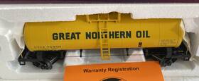 20-96186 Mth Premier Great Northern Oil Modern Tank Car For O Scale Set Lnib