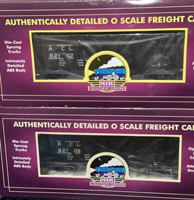 20-97253 Mth Premier Acl 34 Composite Hopper Car With Coal Load O-scale 2-pack