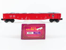20-98020 Mth O Gauge 3-rail Atsf Santa Fe Gondola #167509 With Junk Load