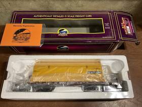 20-98398 Mth Vintage 910051 Bnsf 47 Heavy Duty Flatcar With Cover Sealed In Case