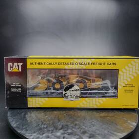 20-98503 Mth 20-98648 Cat O Scale Premier Flat Car With Underground Mining Loader