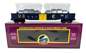 20-98846 Mth O-scale Chessie #305045 Gondola Car With Coil Steel Load