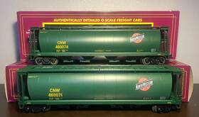 20-99056 Mth O 20-99056/7 Set Of 2 Chicago North Western C&nw 100-ton Hopper Cars New