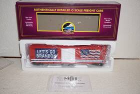 Mth 20-99355 O Gauge Inch Lets Go Brandon 50ft Ps-1 Box Car Nib