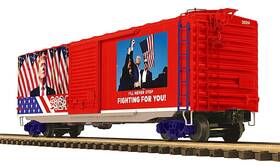 20-99432 Mth Trump 13jul24 Butler Pa Ftfight Fight Fightft O Gauge Boxcar Nrfb
