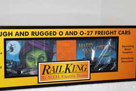 30-71152 Mth #30-71152 Rail King Halloween Boxcar With Glowing Leds