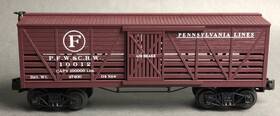 30-7144 Mth O Scale Rail King Pennsylvania Stock Car