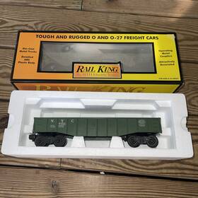 30-7219 Mth Vintage Railking New York Central Gondola Car. No Load Included