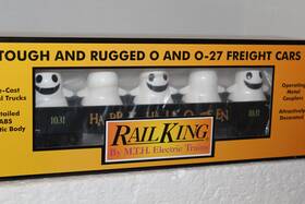 30-72226 Mth #30-72226 Rail King Halloween Gondola With Flickering Lighted Ghosts