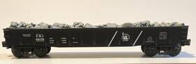 30-7223 Mth Railking Cnj Central New Jersey 90170 Gondola With Scrap Load