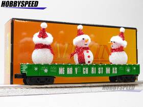 30-72263 Mth Railking Christmas Gondola With Leds And Lighted Snowmen O Gauge New 30-72263 Mth Railking Christmas Gondola With Leds And Lighted Snowmen O Gauge New