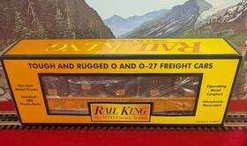 30-7273 Mth Rail King O Maine Central Gondola With Load