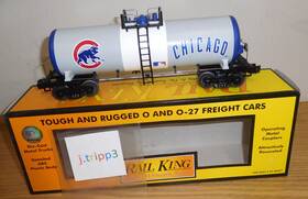 30-73156 Mth Railking Chicago Cubs Mlb Baseball Modern Tank Car O Gauge Train