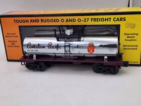 30-73261 Mth Rail King Canadian Pacific Chrome Tank Car - New O Gauge