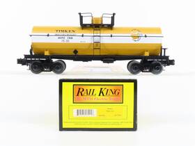 30-7328 Mth O Gauge 3-rail Rail King Trb Timken Single Dome Tank Car #60392