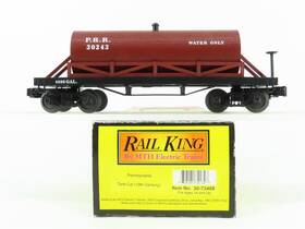 30-73408 Mth O Gauge 3-rail Rail King Prr Railway 19th Century Tankcar #30243