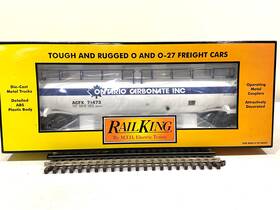 30-7345 Mth Rail King Ontario Carbonate 33k Gallon Tank Car O-gauge