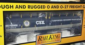 30-73629 Mth Railking Csx First Responders 33k Gallon Tank Car #911005 O