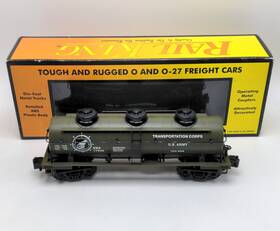 30-7364 Mth Trains Rail King Us Army Transportation Corps 3-dome Tank Car #30-7364 Mint