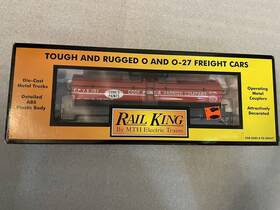 30-7394 Mth Electric Trains Rail King Cooks Paints Tank Car O And O-27 Scale