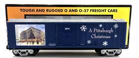 30-74090 Mth Railking - A Pittsburgh Christmas Pennsylvania Boxcar O Gauge