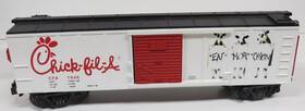 30-74160 Mth Rail King By Chick-fil-a Eat Mor Chiken Box Car Gauge Nib