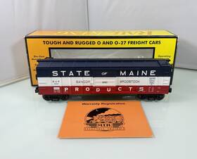 30-7450 Mth Rail King O Gauge State Of Maine Usa Boxcar Bangor And Aroostook - New