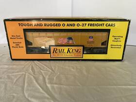 30-75171 Mth Rail King Union Pacific 4 Bay Coal Hopper