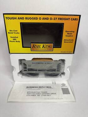 30-7518 Mth O Gauge Baltimore And Ohio Ore Car #6453 Ln/box Free Shipping C20