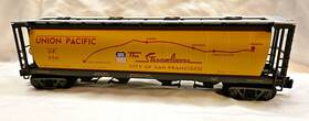 30-75393 Mth Rail King O Scale Union Pacific 4-bay Cylindrical Hopper Car Streamliners