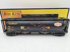 30-75537 Mth Western Maryland 4-bay Cylindrical Map Hopper Car #2015