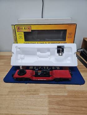 Mth 30-76204 Rail King O-scale Southern Searchlight Car #30-7002d